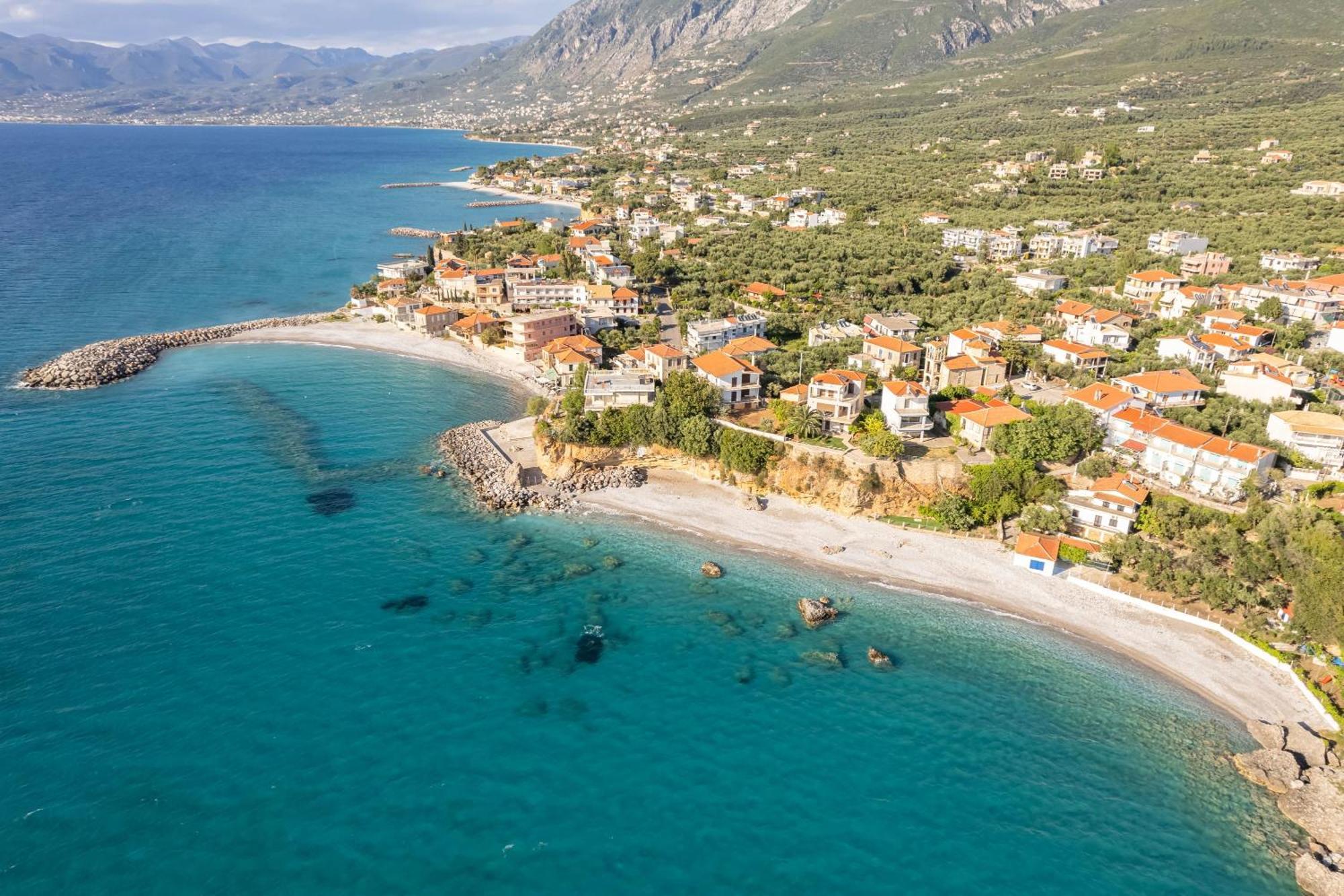 Avia Blue Maisonettes - Messinia Gulf Retreat ภายนอก รูปภาพ
